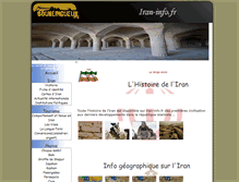 Tablet Screenshot of iran-info.fr